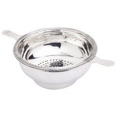 Teetrainer aus Sterlingsilber von Peter & Ann Bateman aus der George-III-Periode