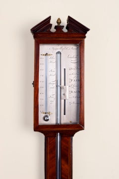 George III Stick Barometer by Negretty & Co, London