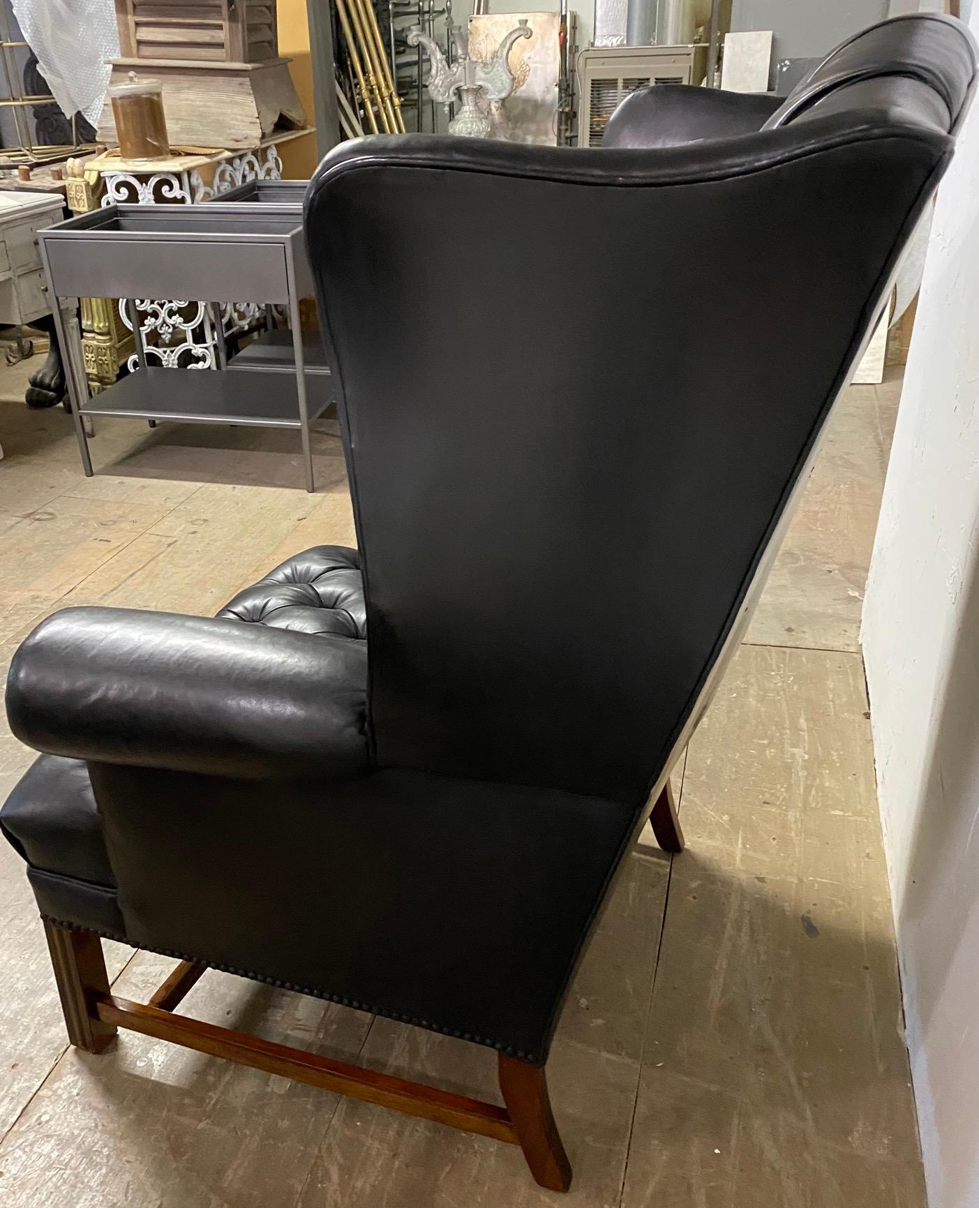 chesterfield wing chair