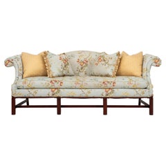George III Style Camelback Sofa