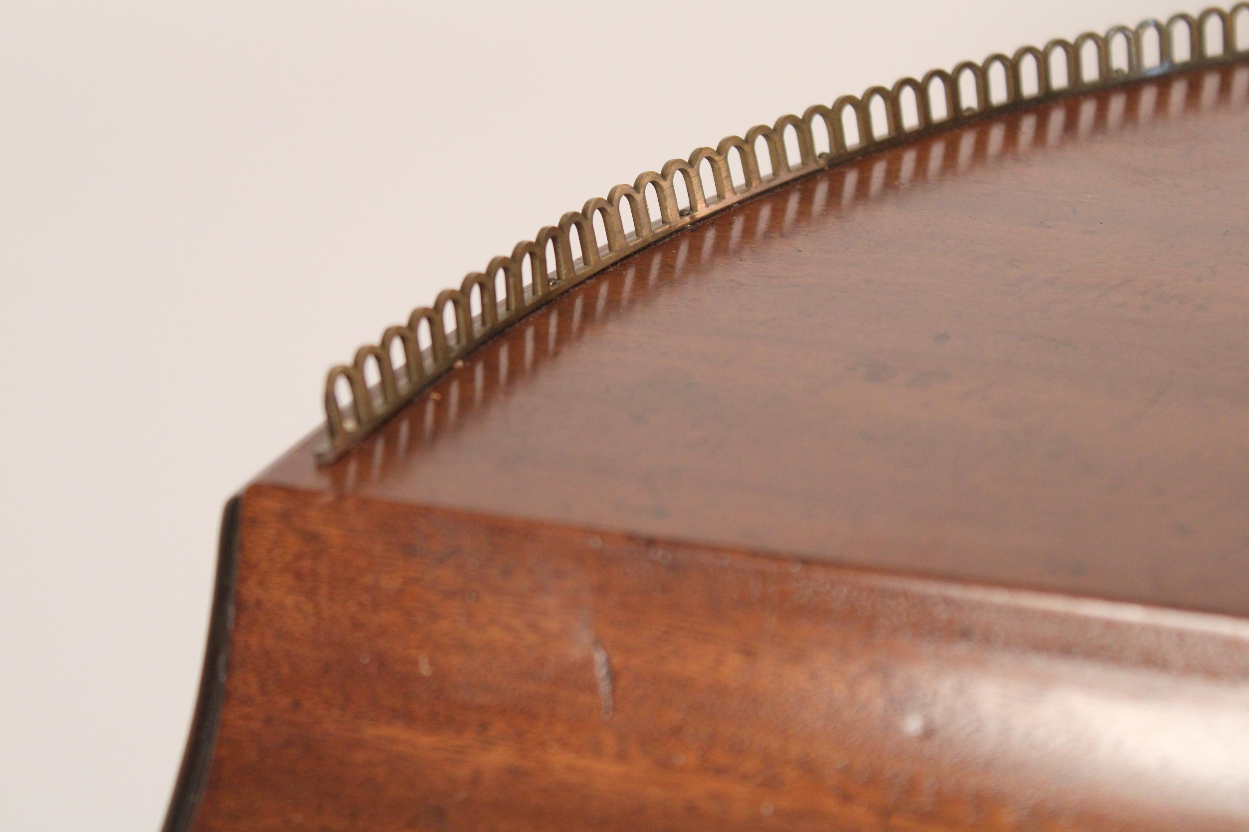 George III style Carlton House Desk Made by Baker 7