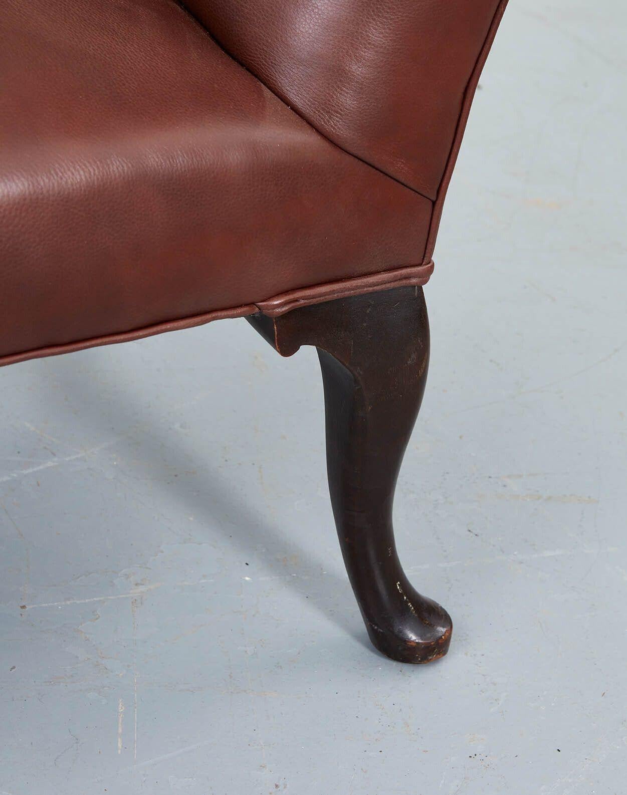 Gainsborough-Sessel im George-III-Stil im Zustand „Gut“ im Angebot in Greenwich, CT