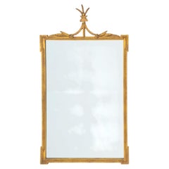 George III Style Giltwood Framed Mirror