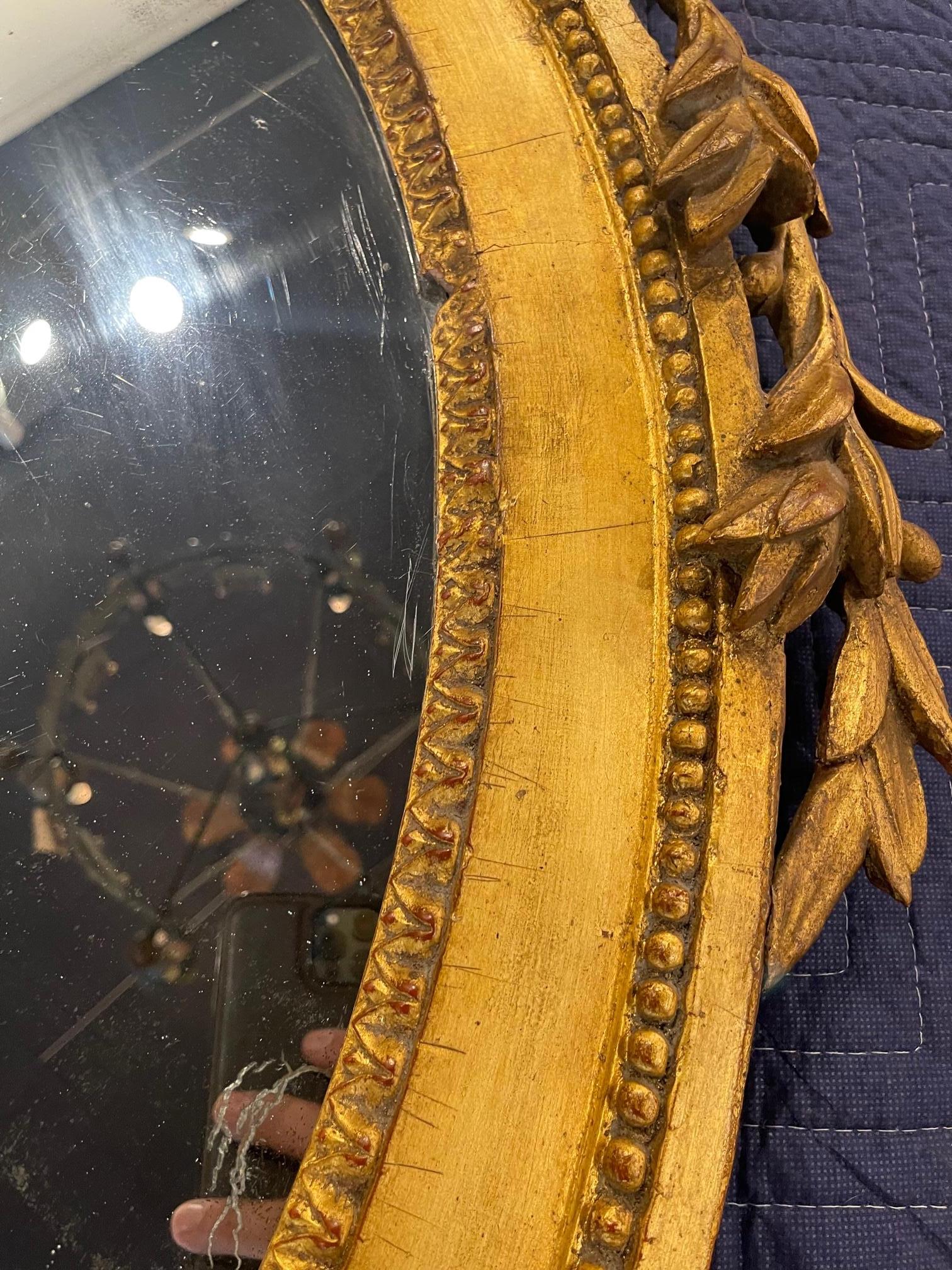 Spiegel aus vergoldetem Holz im George-III-Stil, 19. Jahrhundert (Vergoldetes Holz) im Angebot