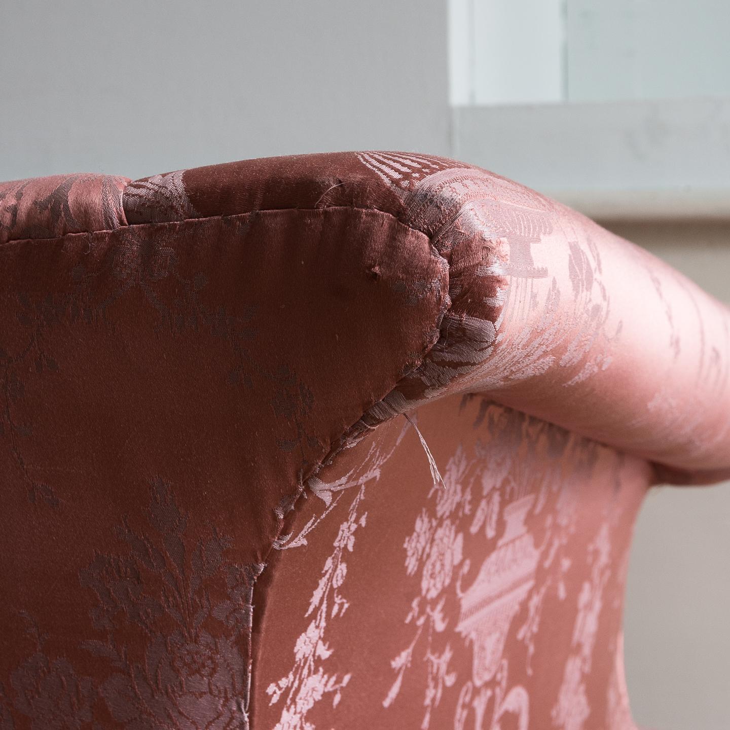 19th Century George III Style Humpback Sofa