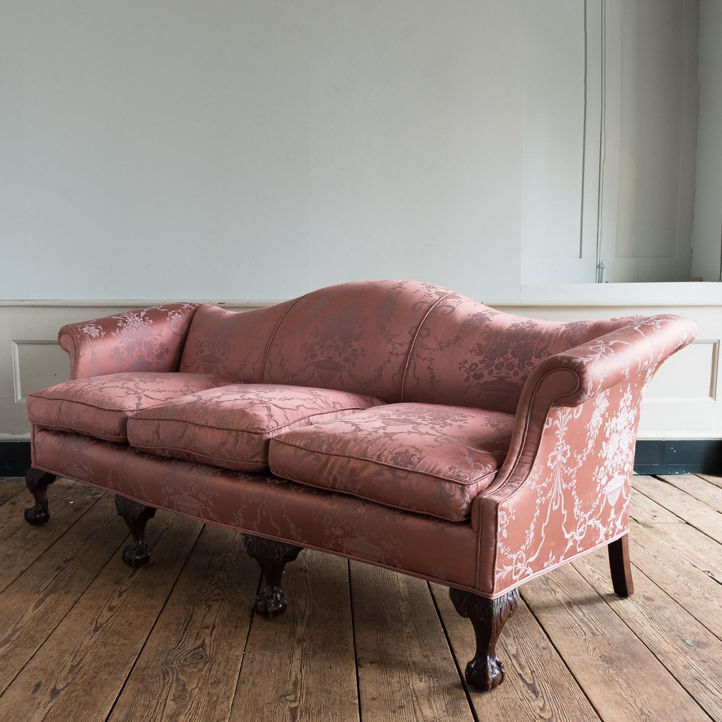 George III Style Humpback Sofa 1