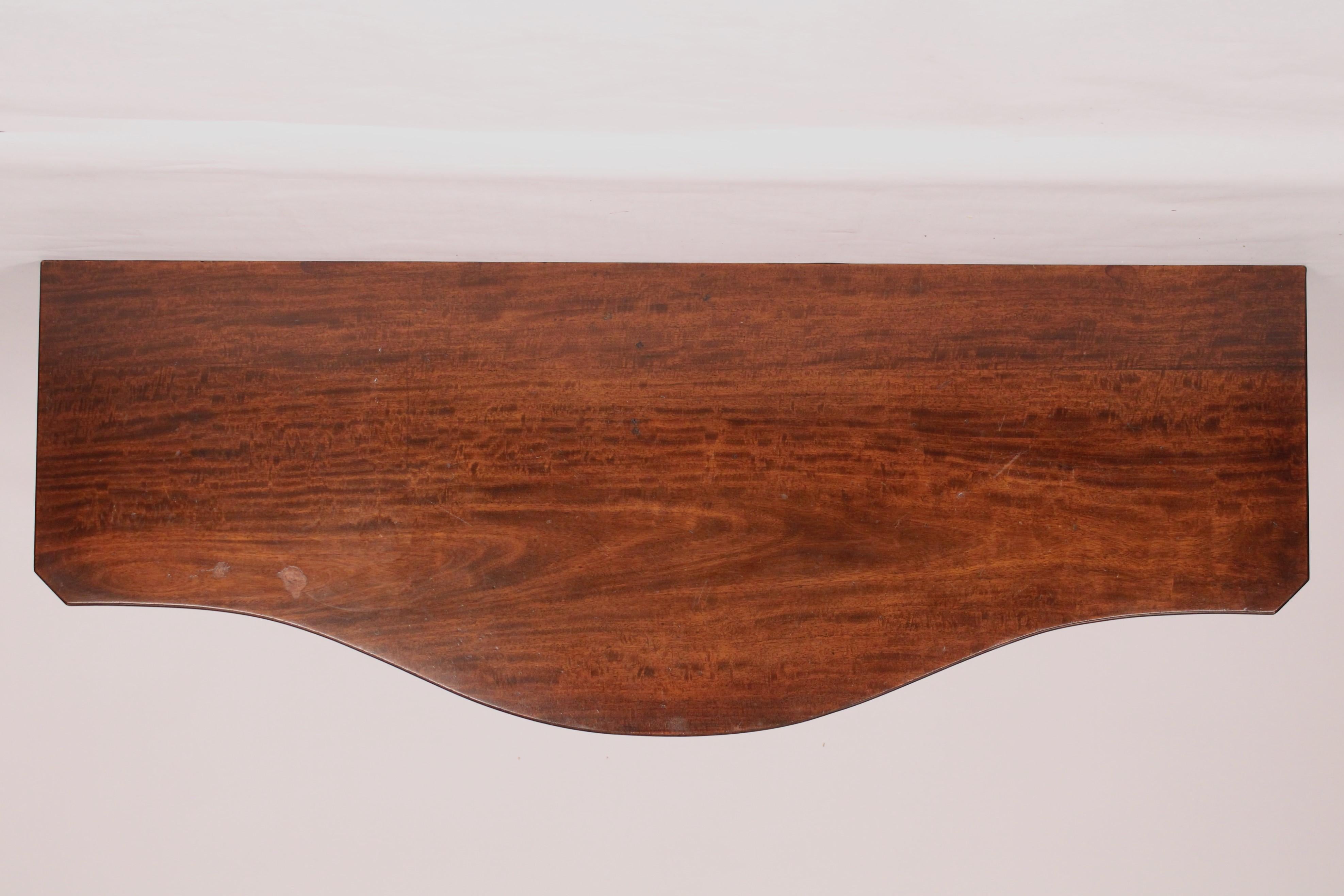 Early 20th Century George III style Mahogany and Burl Walnut Server