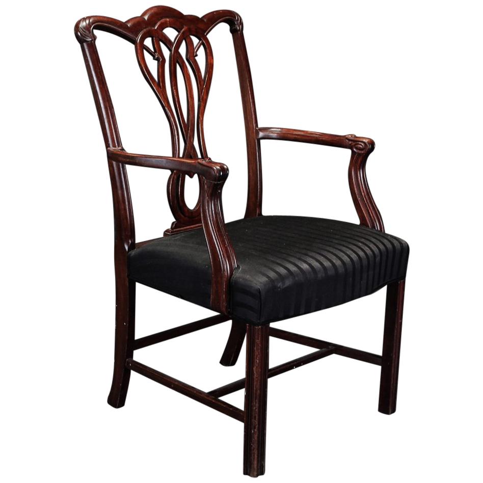 Mahagoni-Sessel im George-III-Stil