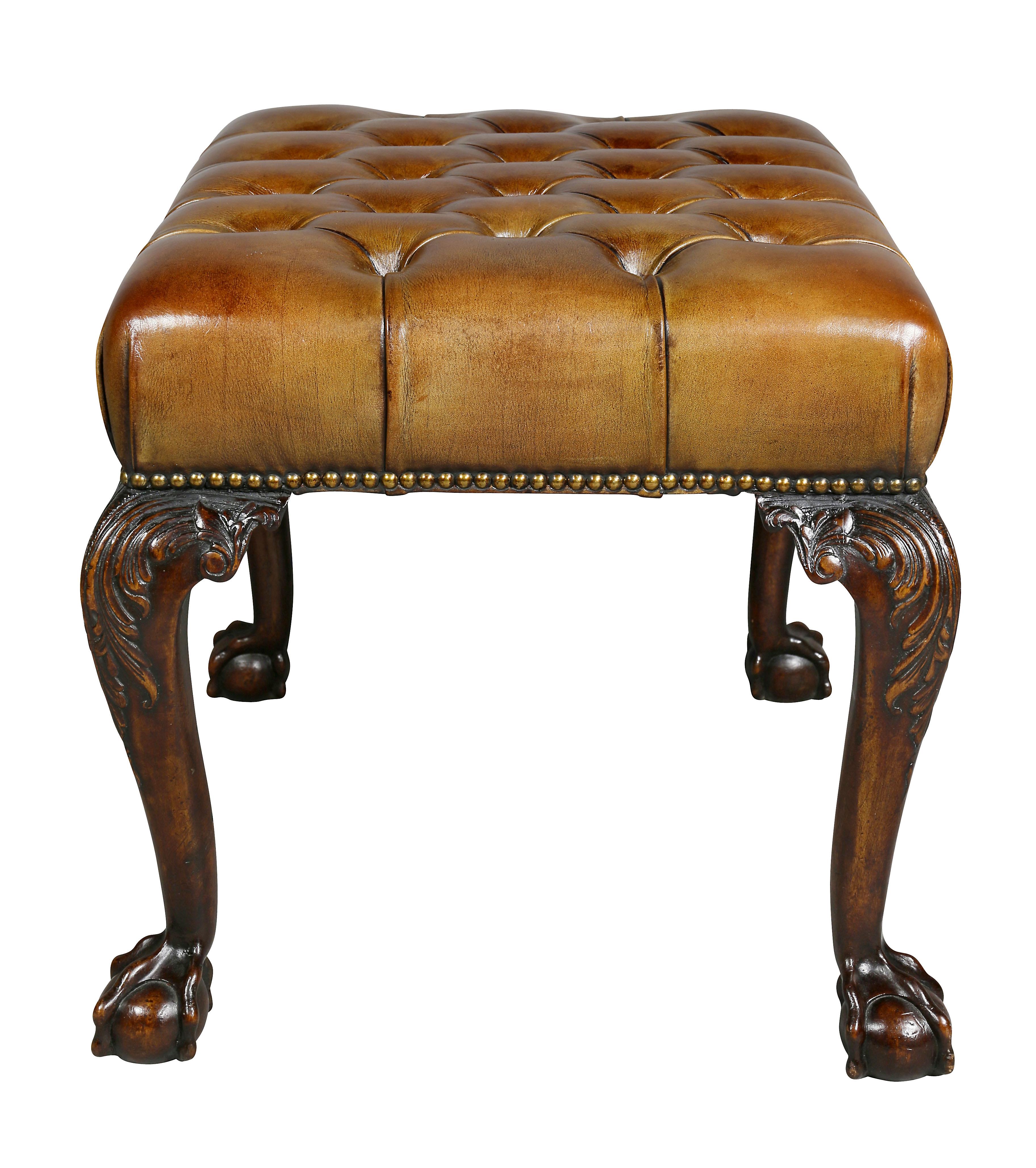 George III Style Mahogany Bench (Mahagoni)