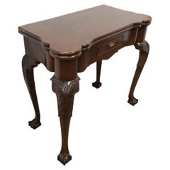 Antique George III Style Mahogany Card Table