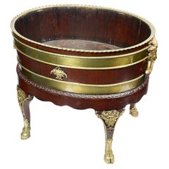 George III Style Mahogany Celleret, circa 1880, After Samual Norman