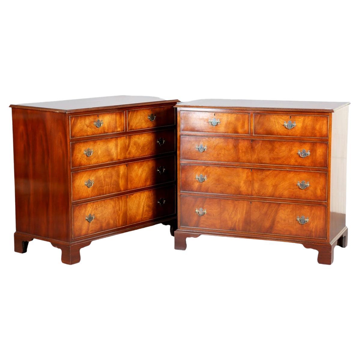 George III Style  Chest of Drawers Made by Bevan Funell Reprodu