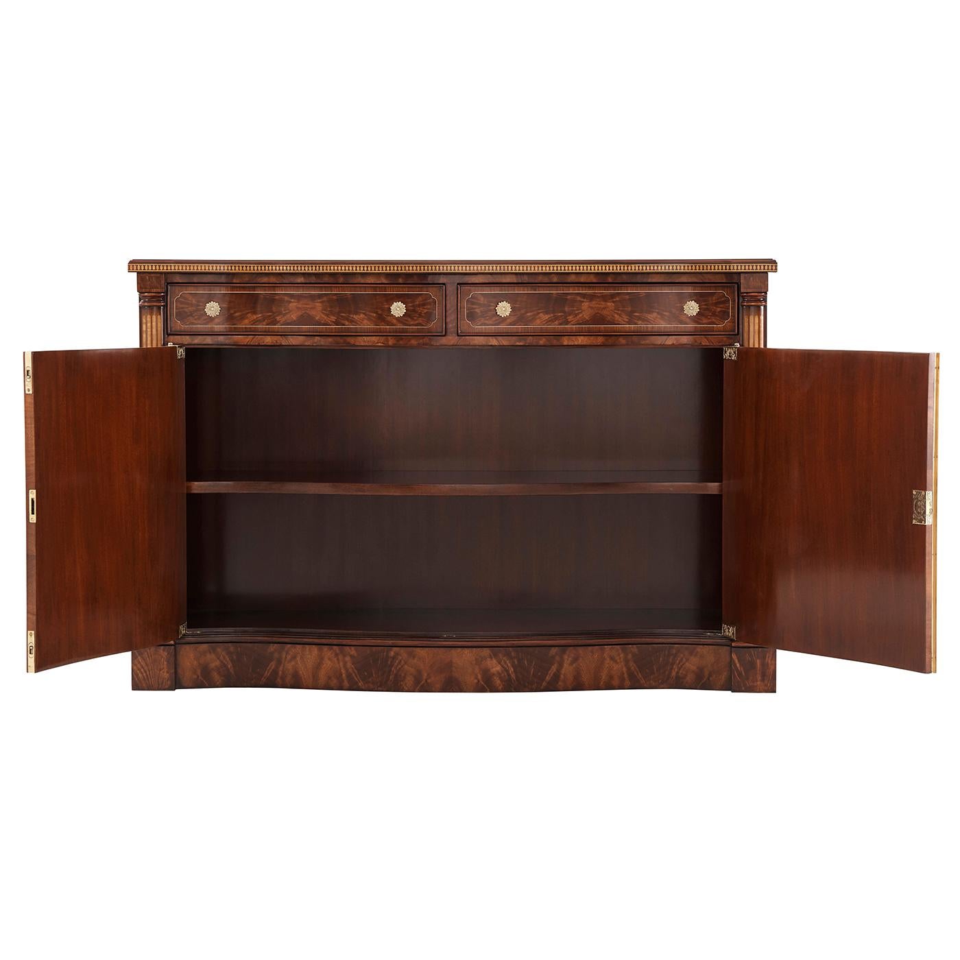 Vietnamese George III Style Mahogany Credenza For Sale