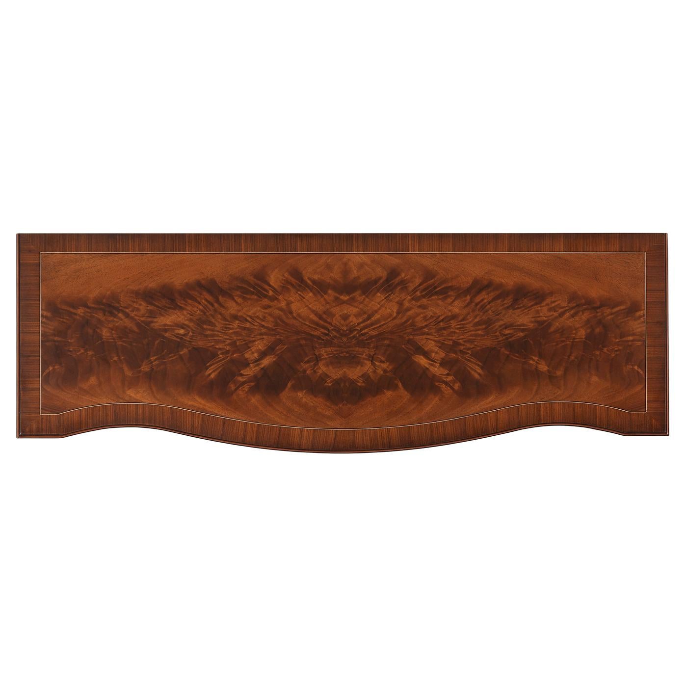 Wood George III Style Mahogany Credenza For Sale