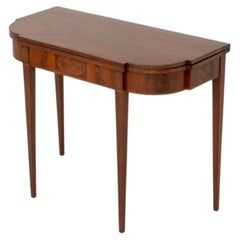 George III Style Mahogany Flip-Top Table