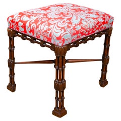 George III Style Mahogany Footstool