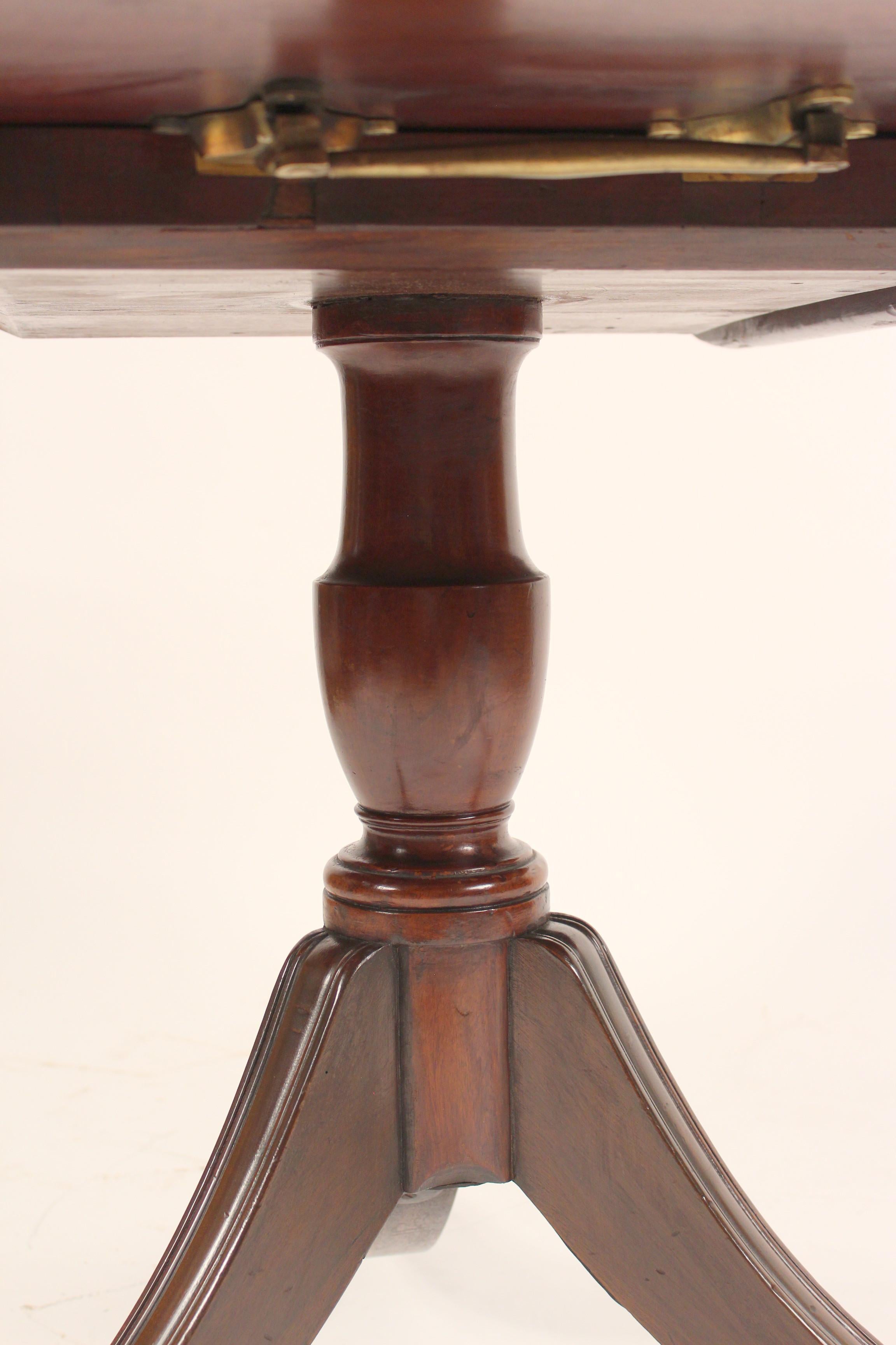 George III Style Mahogany Games / Center Table 4