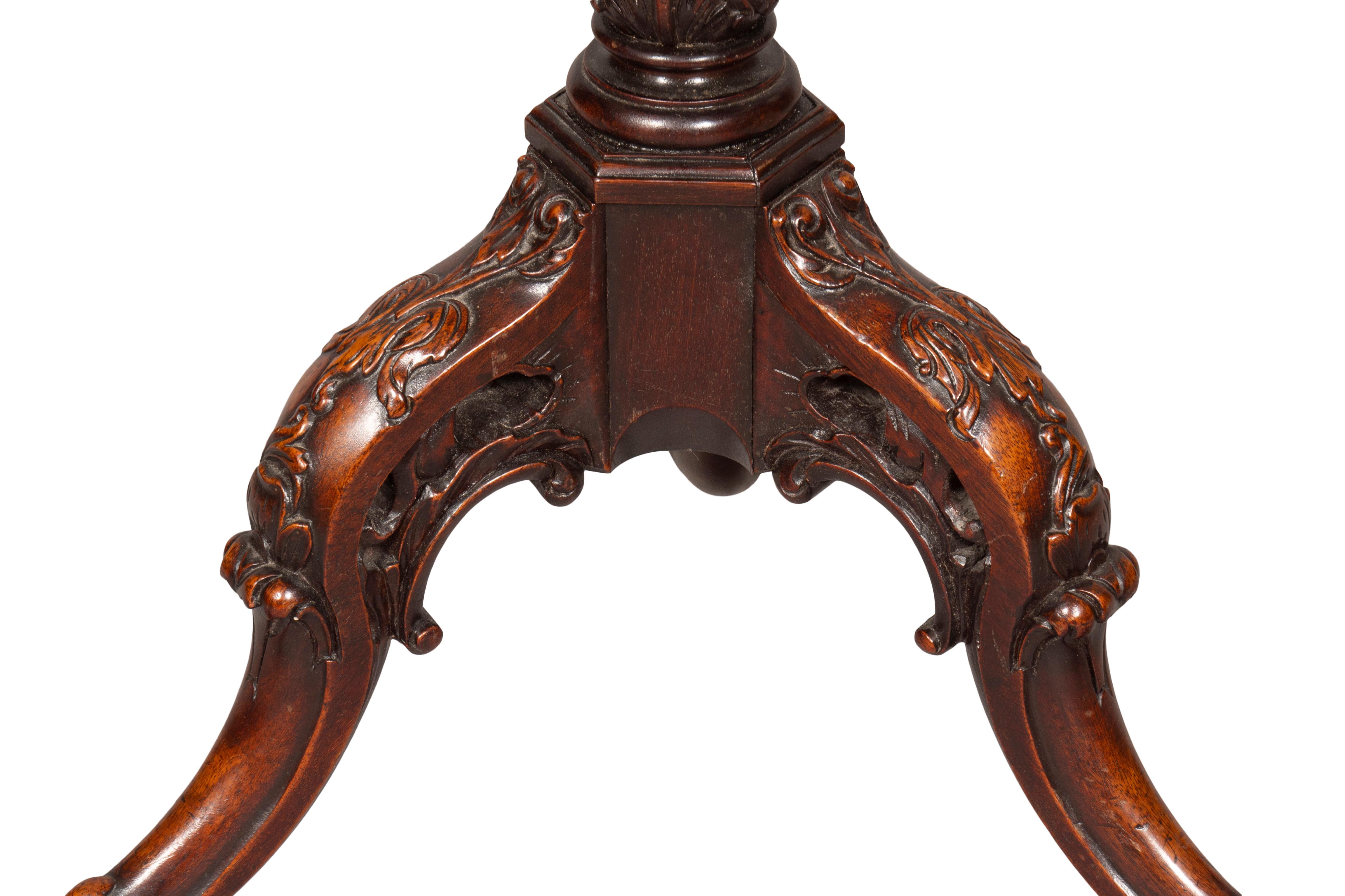 George III Style Mahogany Kettle Stand For Sale 7