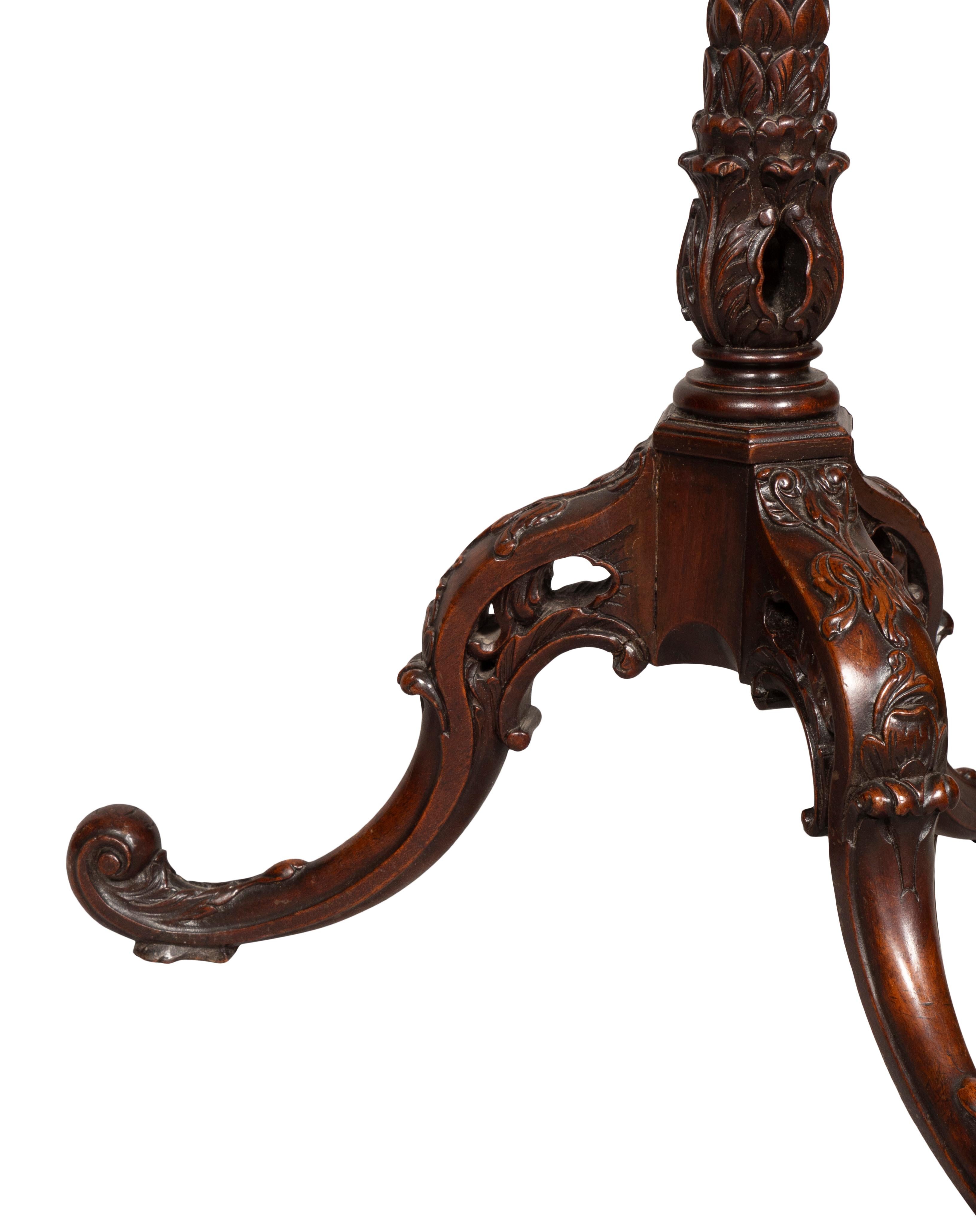 George III Style Mahogany Kettle Stand For Sale 12
