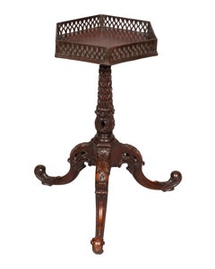 George III Style Mahogany Kettle Stand