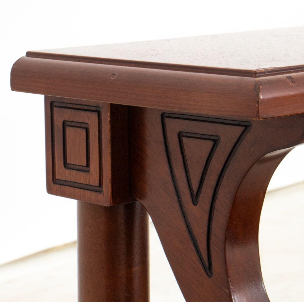 Indian George III Style Mahogany Library Steps, Pair For Sale