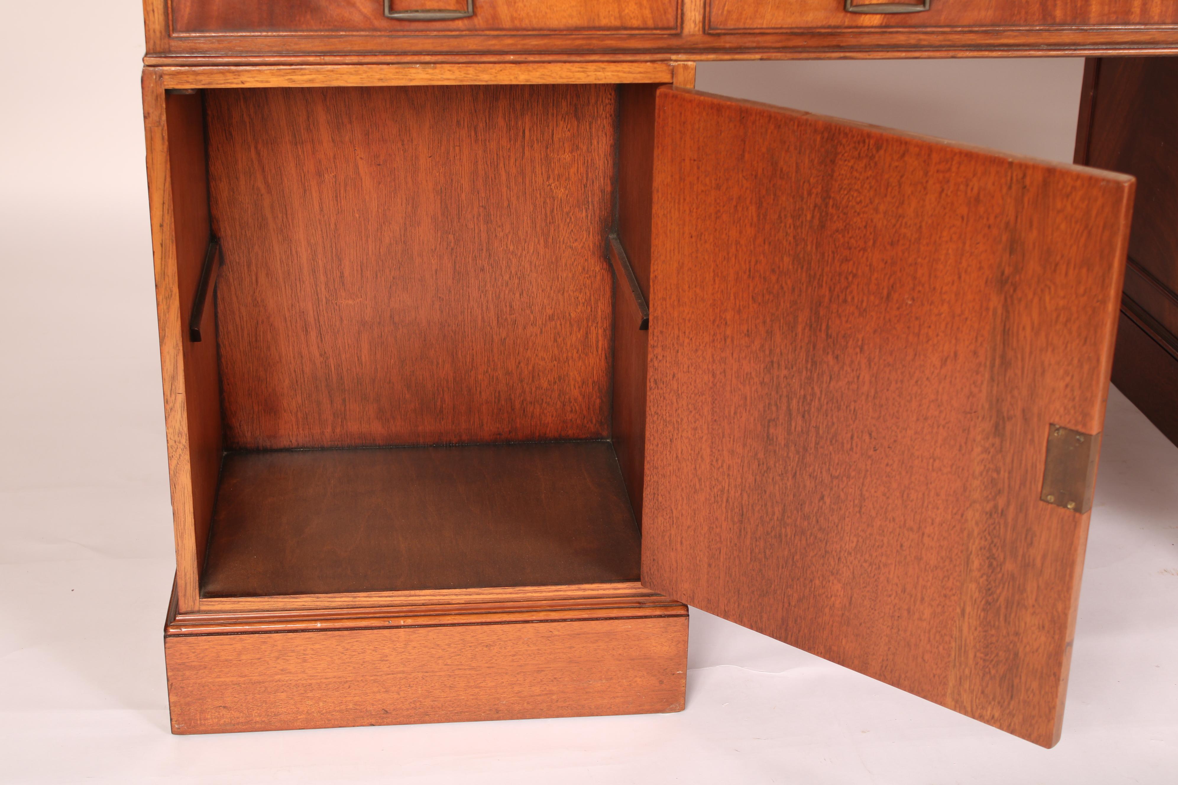 Bureau d'associés en acajou de style George III en vente 7