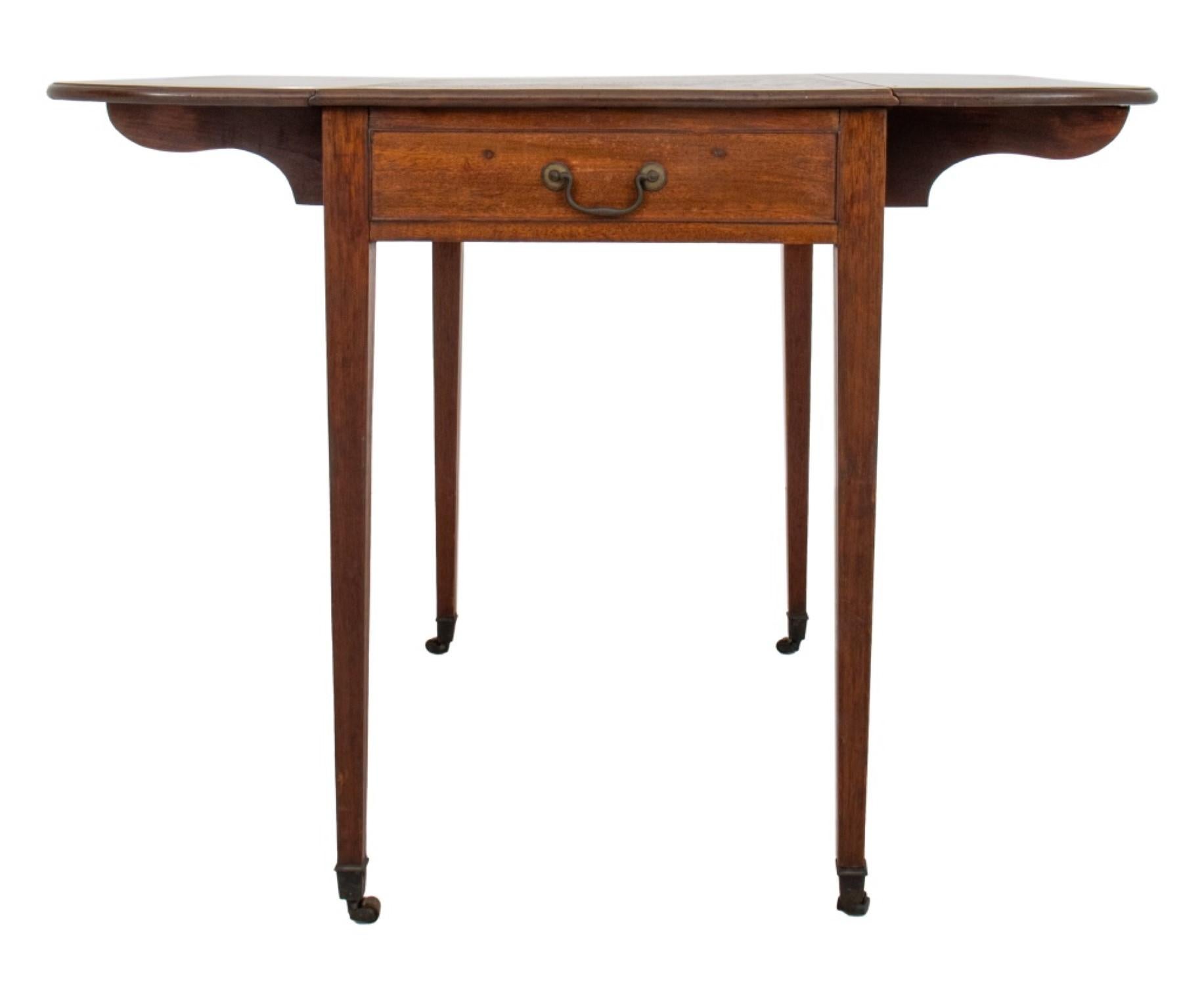 George III Style Mahogany Pembroke Table For Sale 1