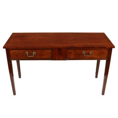 George III Style Mahogany Pier Table