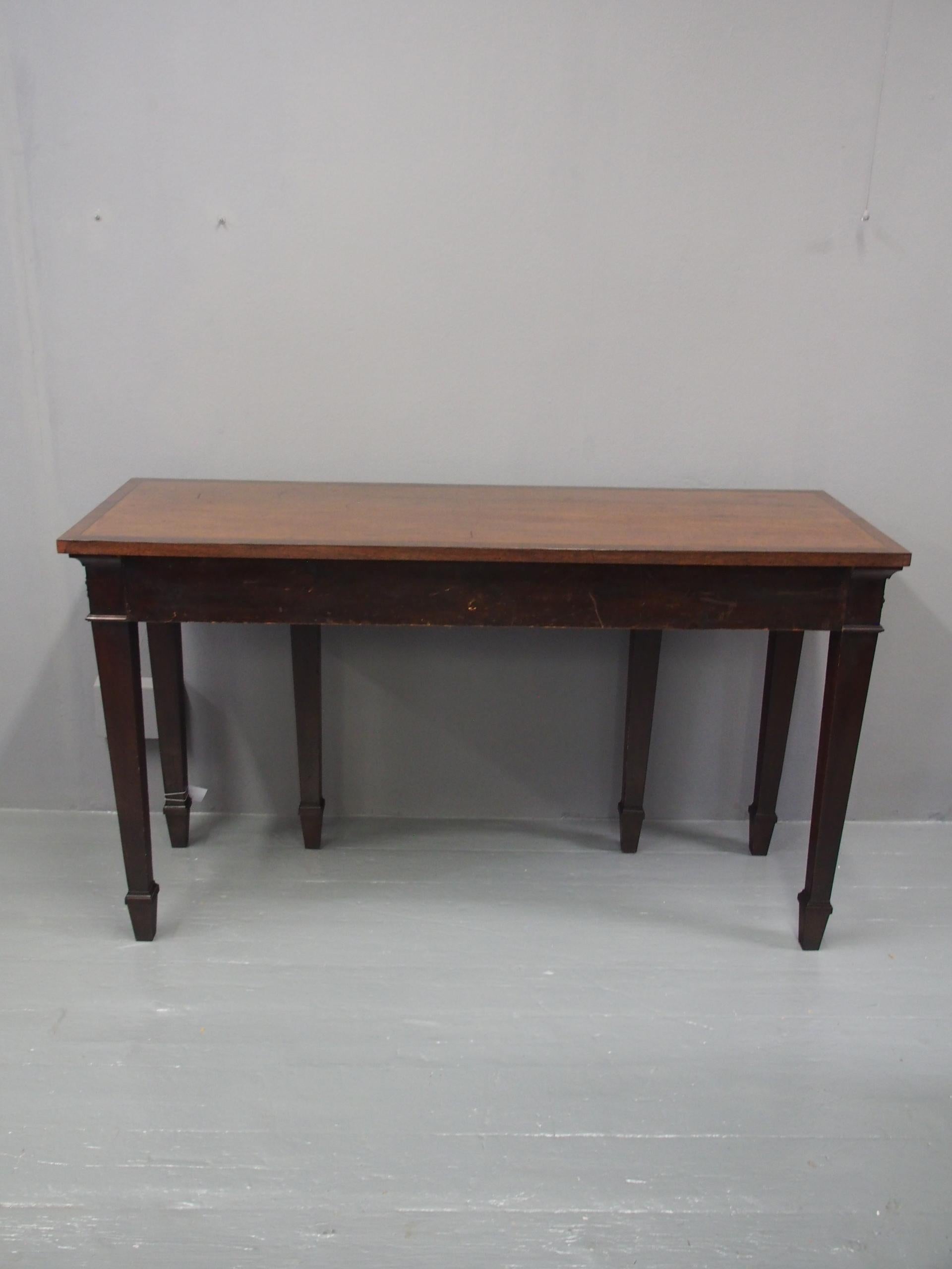 George III Style Mahogany Serving Table 8