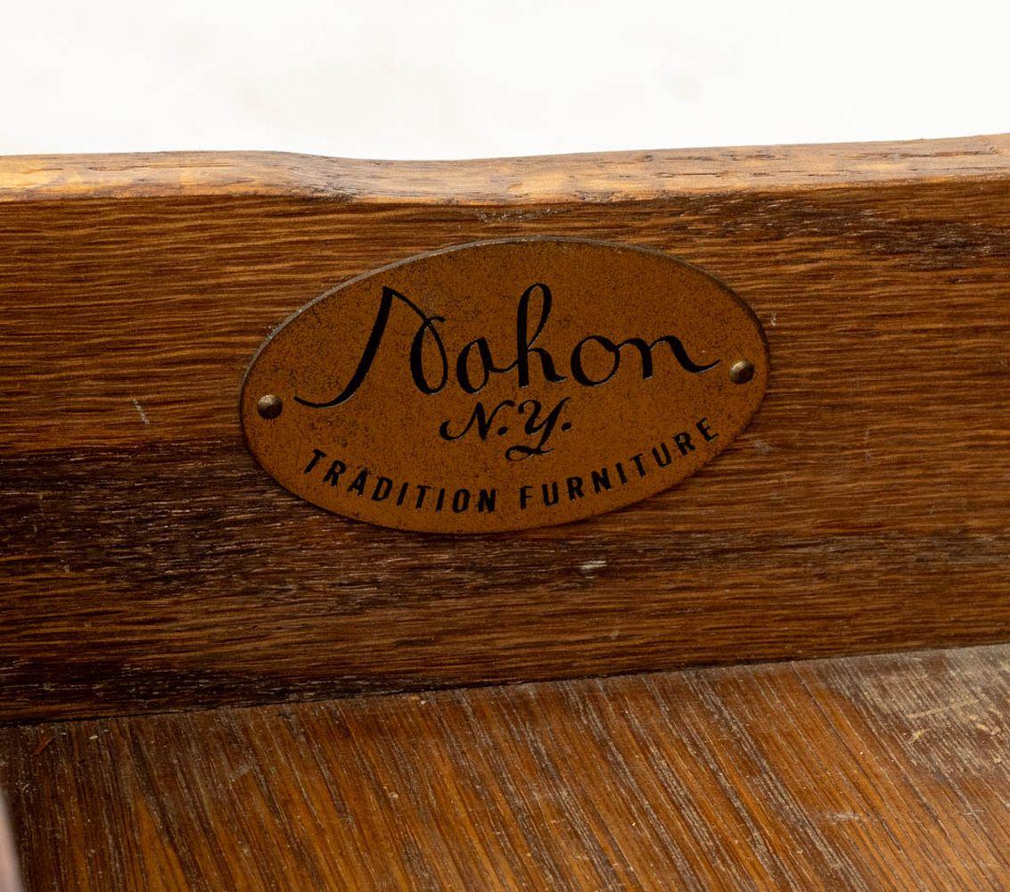 20th Century George III Style Mahogany Side Tables, Pair For Sale
