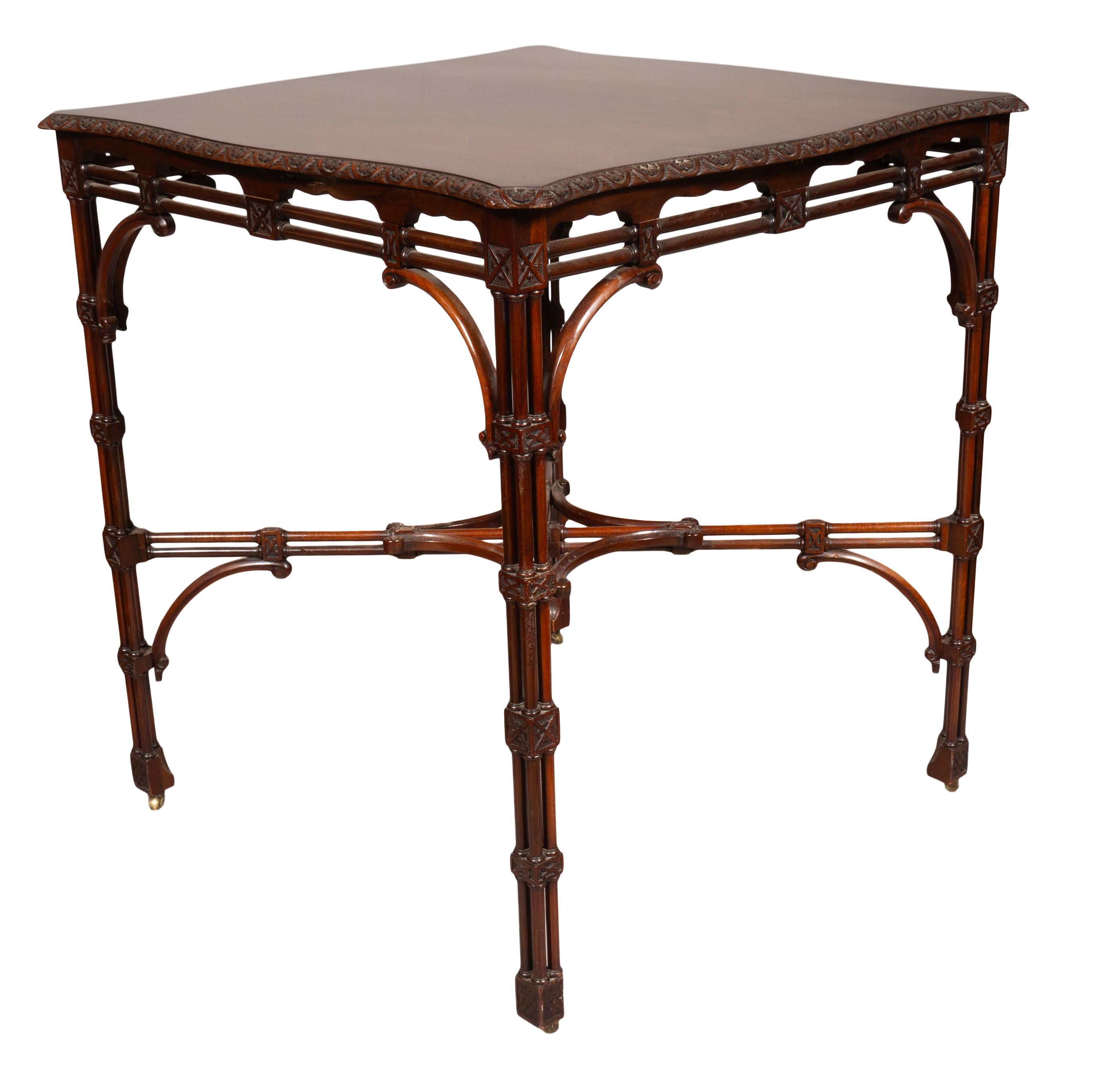 English George III Style Mahogany Table