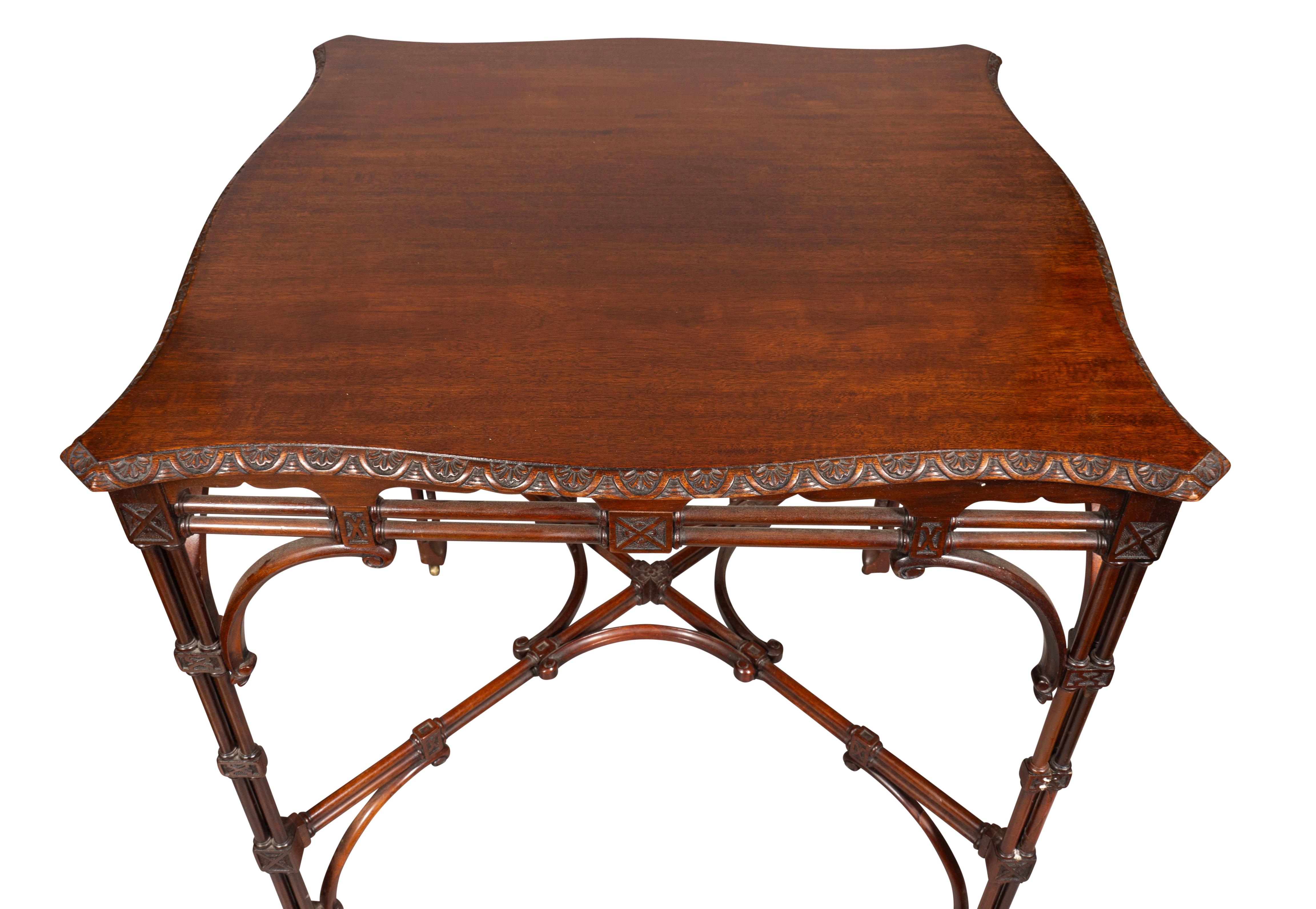 19th Century George III Style Mahogany Table