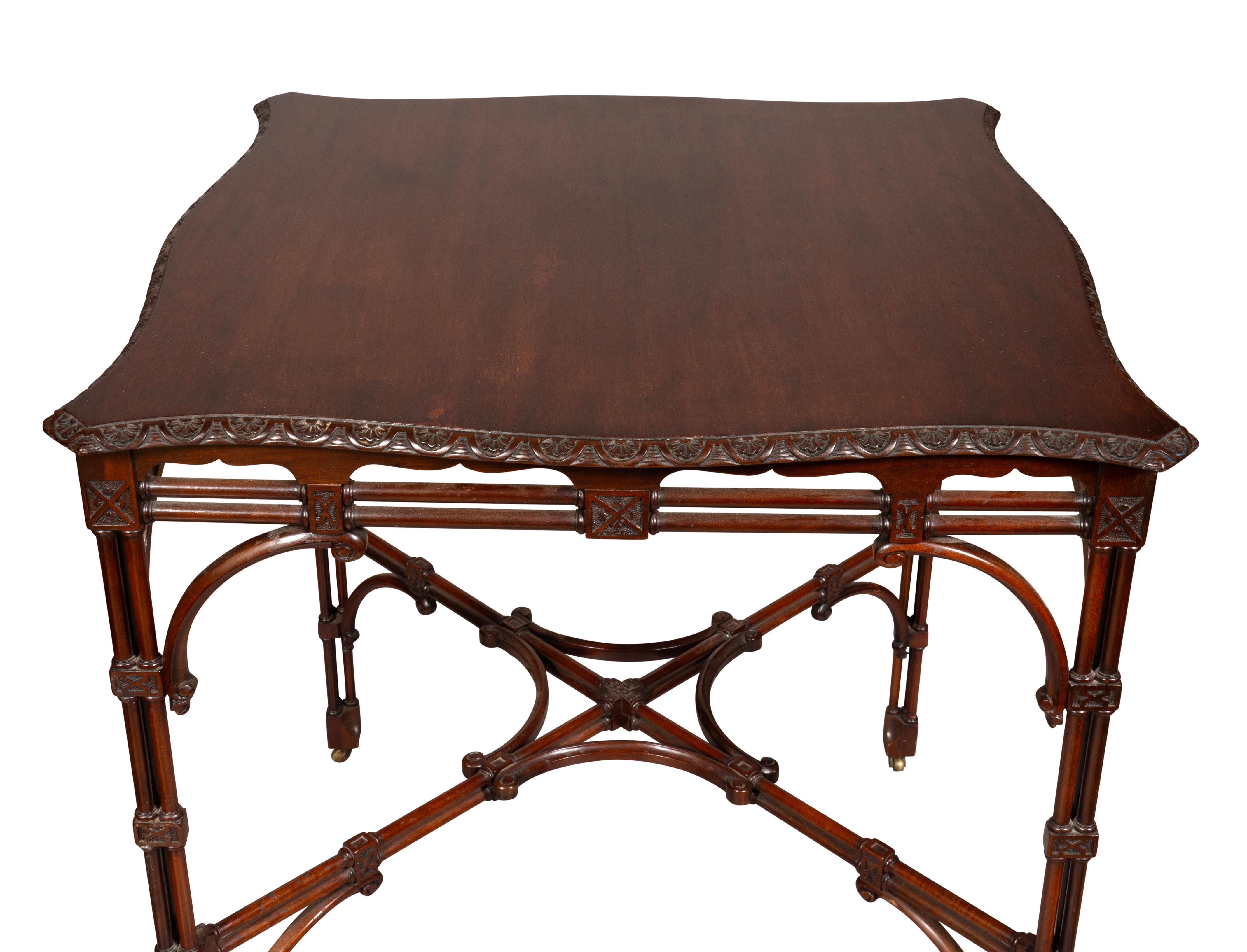 George III Style Mahogany Table 2