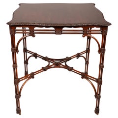 George III Style Mahogany Table