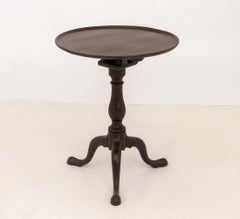 George III Style Mahogany Tripod Table