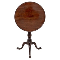 George III Style Mahogany Tripod Table