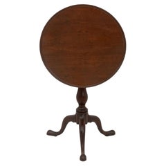 George III Style Mahogany Tripod Table