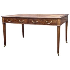 George III Style Mahogany Writing Table