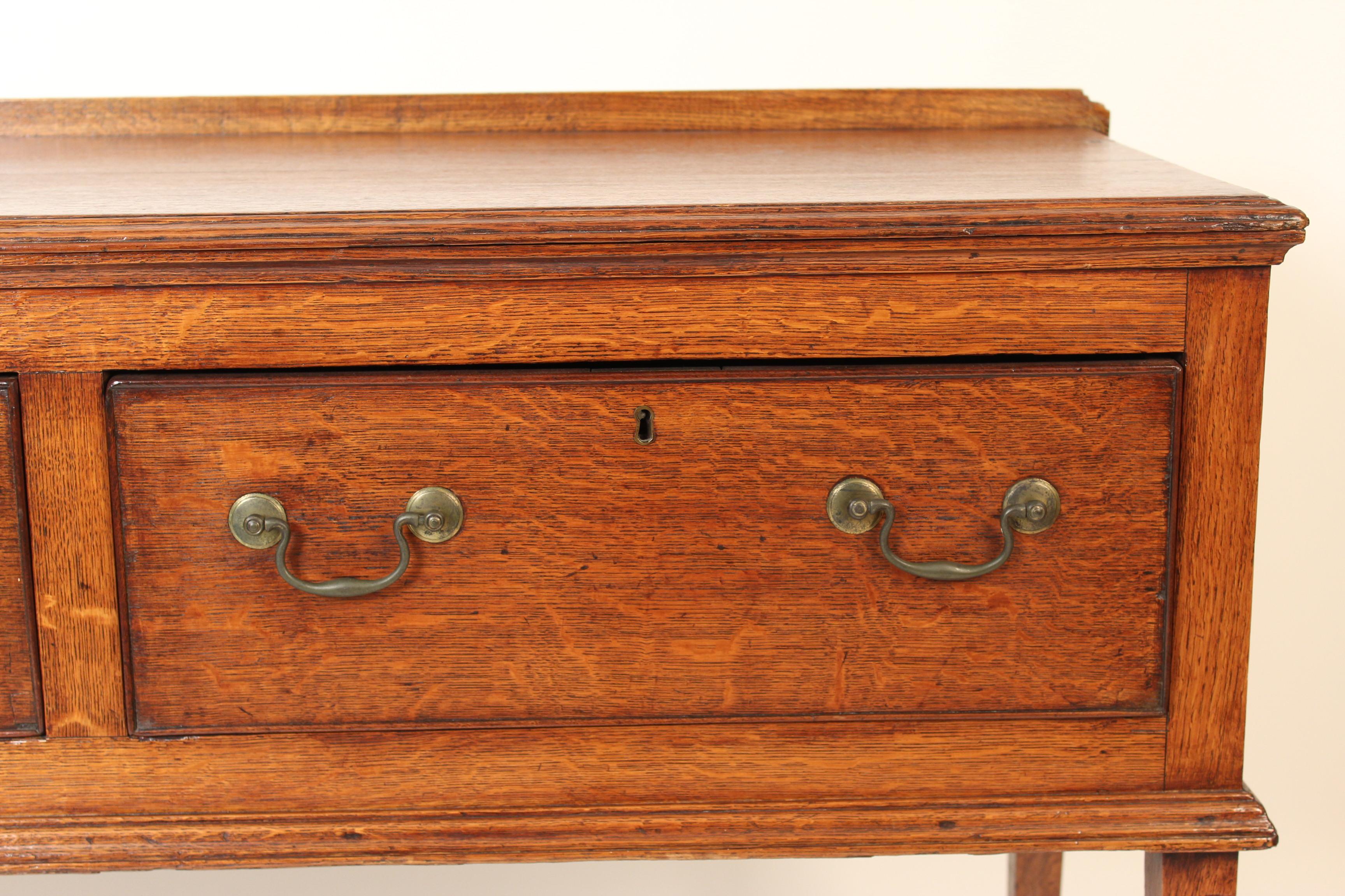 Late 19th Century George III Style Oak Sideboard