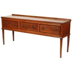 George III Style Oak Sideboard