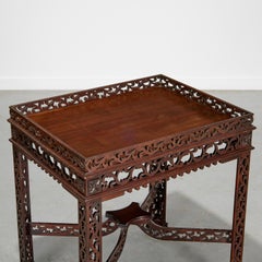 George III Style Open-Fretted Tea Table — From the Iris Apfel Collection