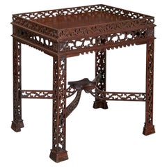 George III Style Open-Fretted Tea Table — From the Iris Apfel Collection