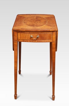 George III Style Satinwood Pembroke Table