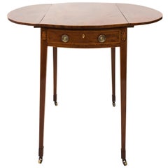Antique George III Style Single Drawer Pembroke Table, circa 1800