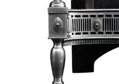 George III Style Steel Fire Grate