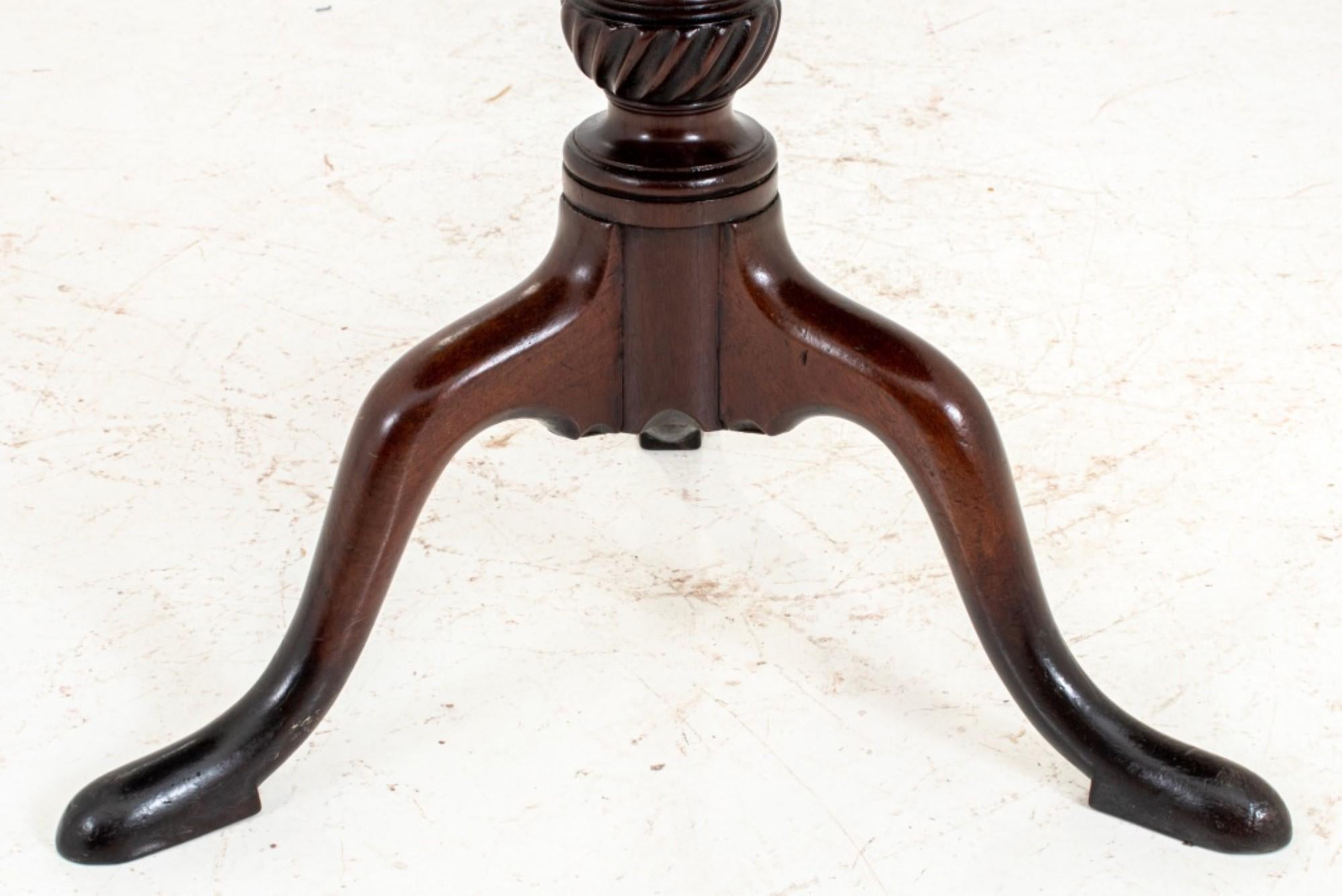 George III Style Tilt Top Tripod Table For Sale 1