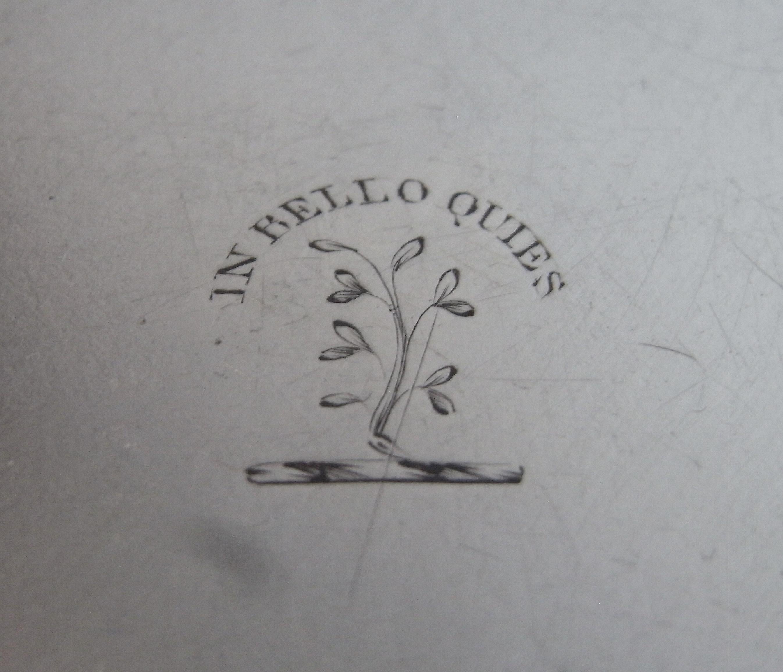 George III.-Tisch/Schrank Nussbaumstreuer aus Nusbaumholz von Thomas Phipps & Edward Robinson, 1804 (19. Jahrhundert) im Angebot