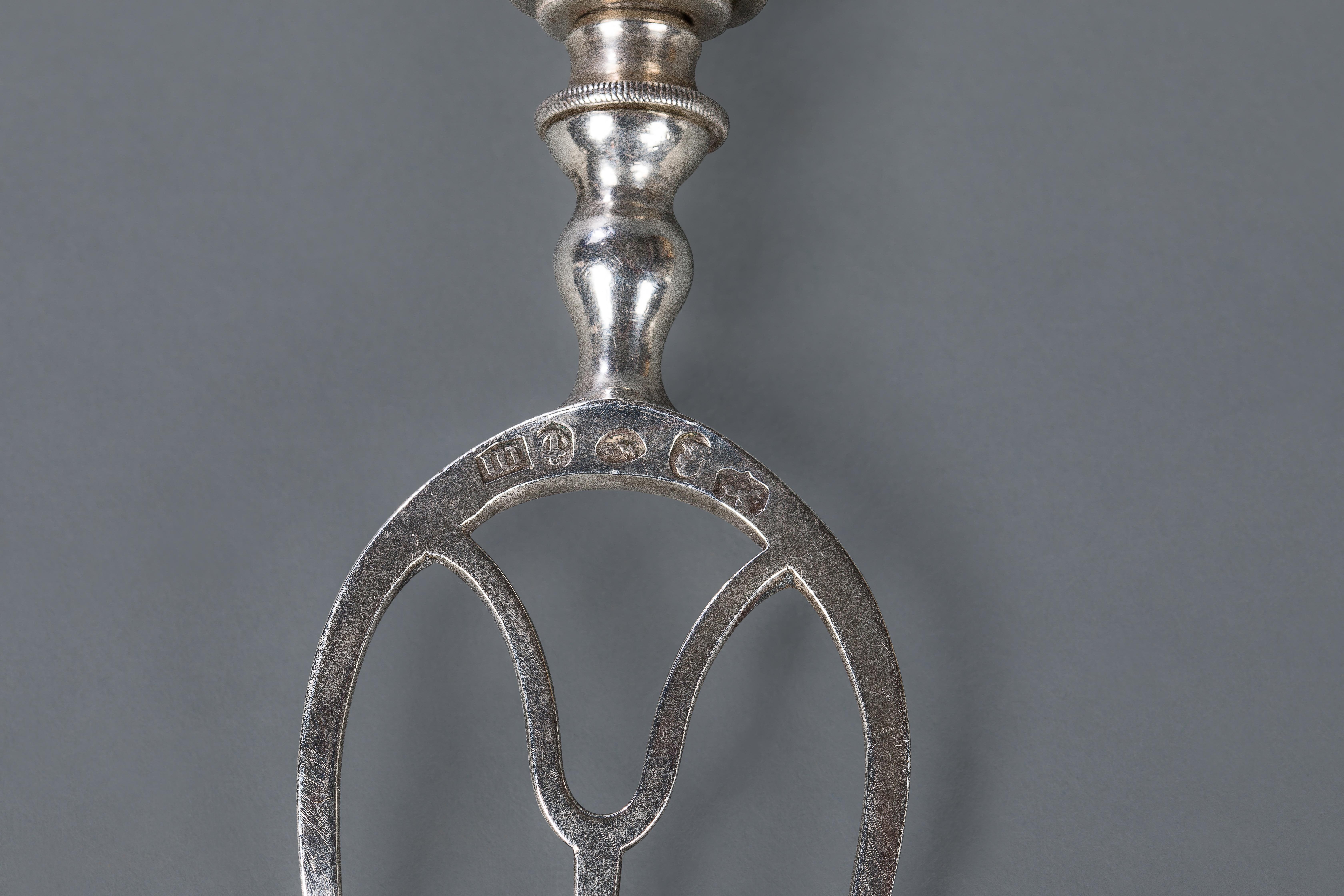 English George III Telescoping Toasting Fork For Sale