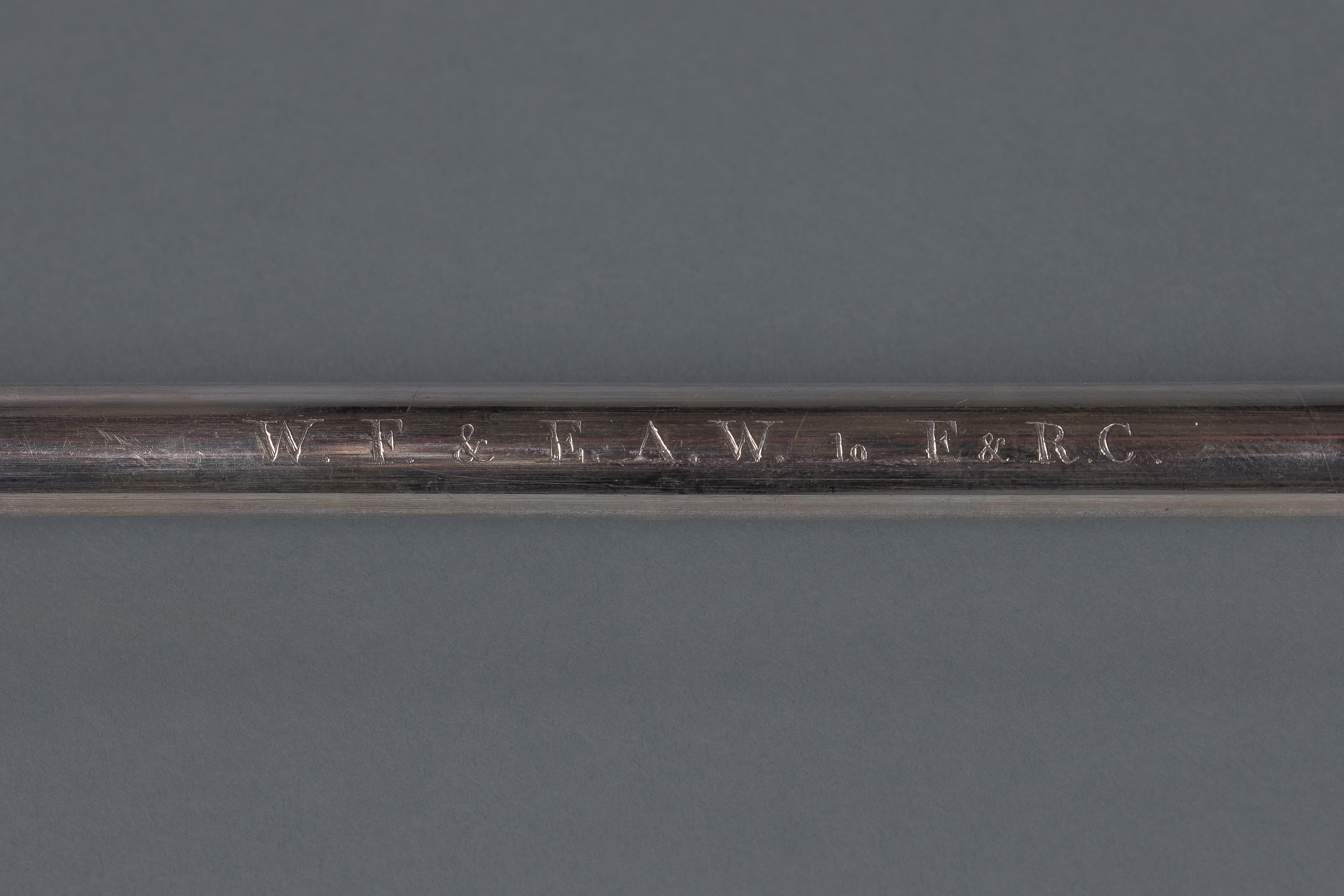 George III Telescoping Toasting Fork In Good Condition For Sale In New York, NY