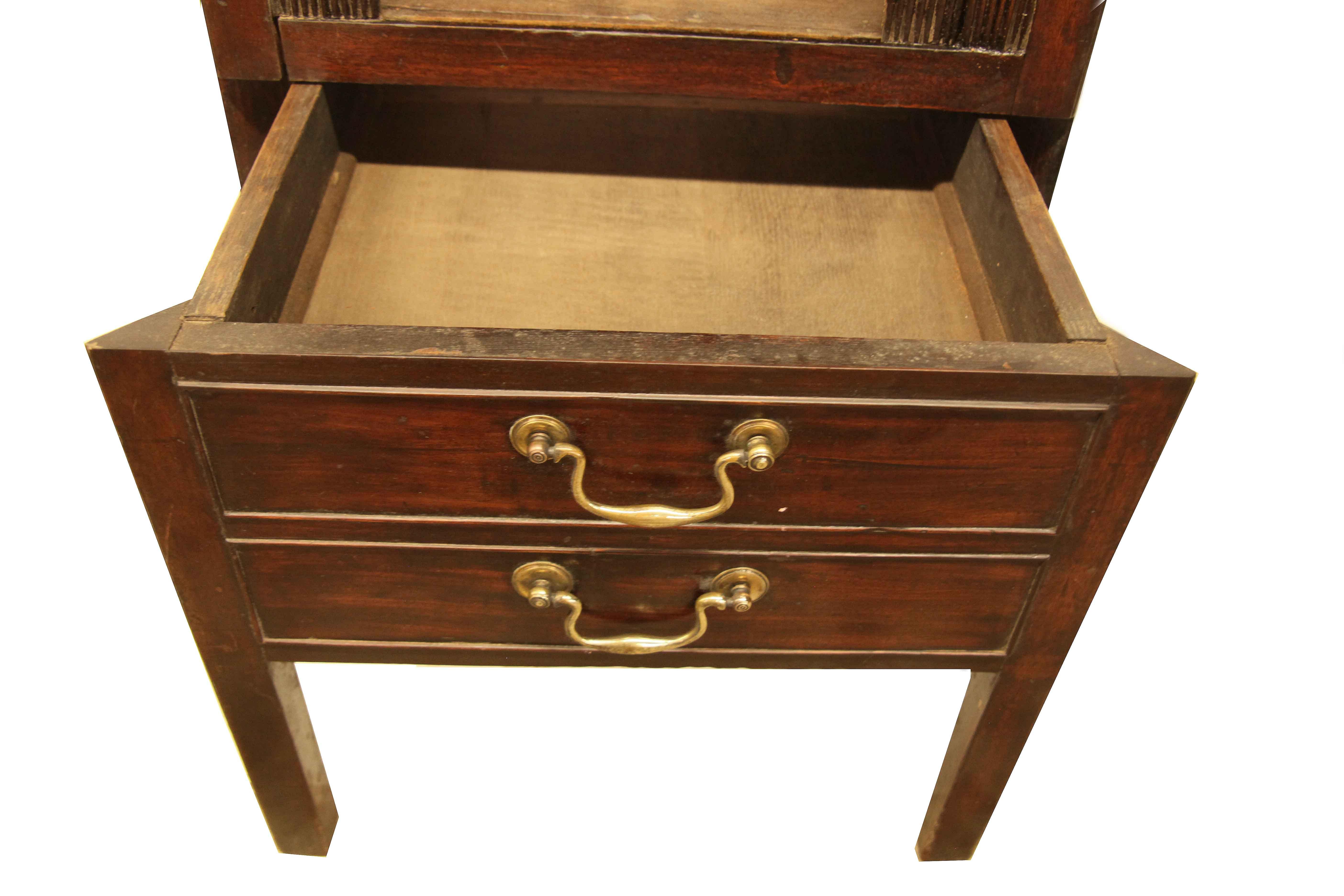 George III Tray Top Commode For Sale 1